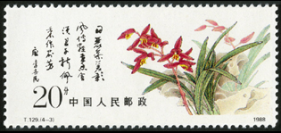 T129 中国兰花